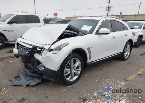 2015 Infiniti Qx70 z USA, uszkodzony, nr VIN JN8CS1MU0FM380926